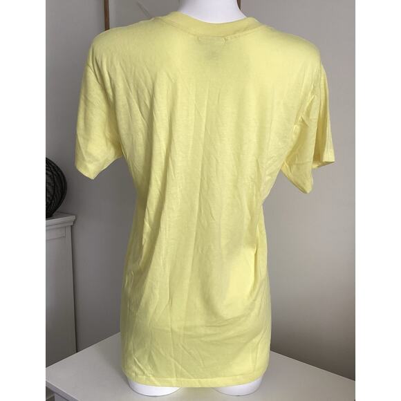Vintage 80’s Single Stitch Virginia Tourist Yellow Size Large - Picture 5 of 6